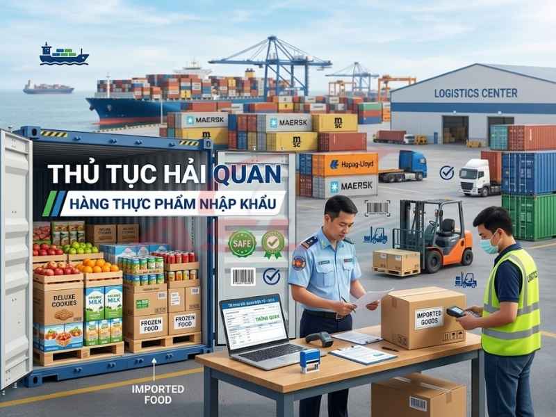 Thủ Tục Hải Quan Hàng Thực Phẩm Nhập Khẩu | ASL Việt Nam