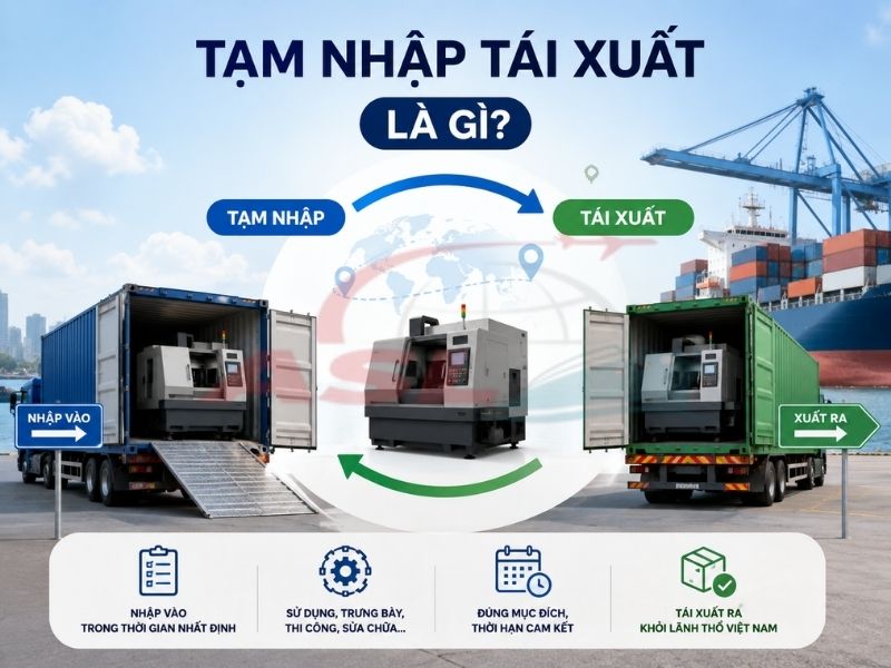 Tạm Nhập Tái Xuất Là Gì? | ASL Việt Nam