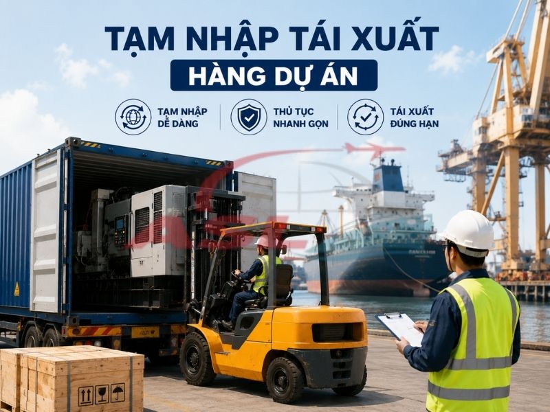 Tạm Nhập Tái Xuất Hàng Dự Án | ASL Việt Nam