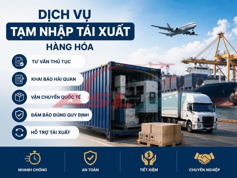 Dịch Vụ Tạm Nhập Tái Xuất Hàng Hóa | ASL Việt Nam