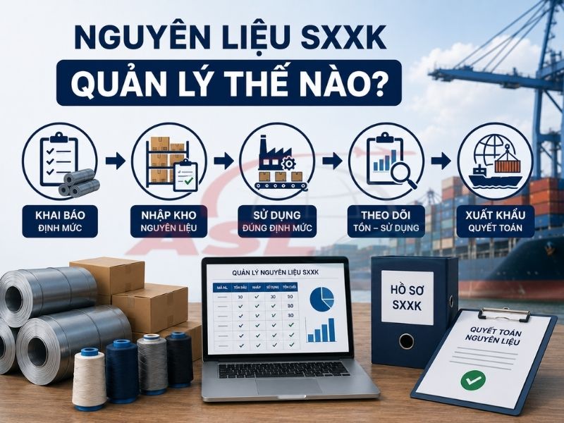 Nguyên Liệu SXXK Quản Lý Thế Nào? | ASL Việt Nam