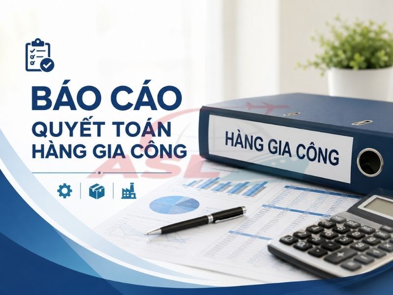 Báo Cáo Quyết Toán Hàng Gia Công | ASL Việt Nam