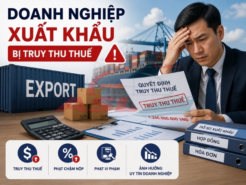 Doanh Nghiệp Xuất Khẩu Bị Truy Thu Thuế | ASL Việt Nam