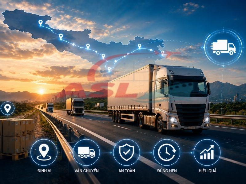 Phân tích xu hướng vận tải đường bộ và hoạt động logistics nội địa tại Việt Nam.