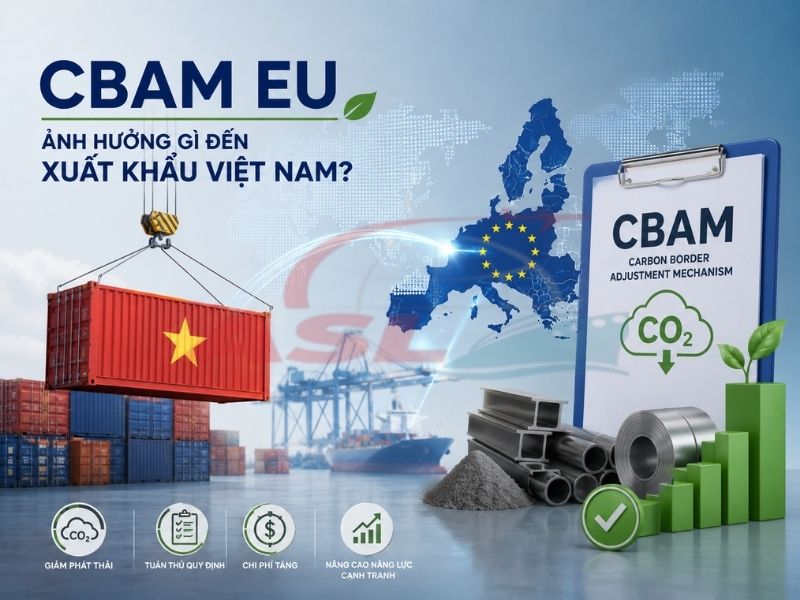 Phân tích tác động của chính sách CBAM EU đến doanh nghiệp xuất khẩu Việt Nam hiện nay.