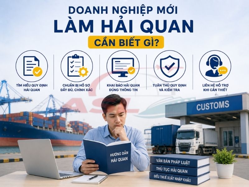 Các lưu ý quan trọng dành cho doanh nghiệp lần đầu thực hiện thủ tục hải quan xuất nhập khẩu.