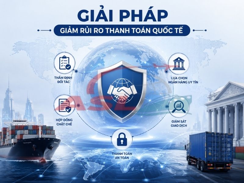 Các giải pháp giúp doanh nghiệp giảm rủi ro trong thanh toán quốc tế và giao dịch thương mại