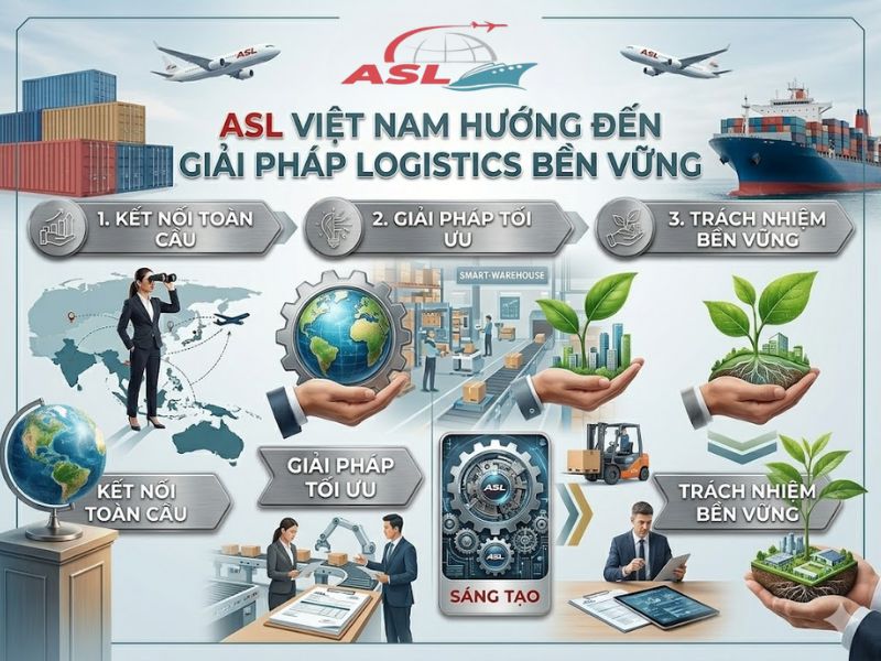 ASL Việt Nam hướng đến phát triển giải pháp logistics.