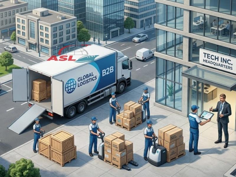 Dịch vụ giao hàng B2B Door To Door giúp tối ưu vận hành doanh nghiệp.