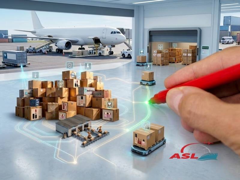 Vận chuyển mỹ phẩm bằng đường hàng không tuân thủ quy định và đảm bảo chất lượng.