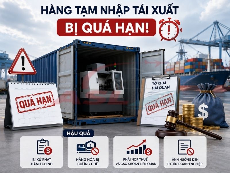 Hàng TNTX quá hạn có thể bị xử lý thế nào và doanh nghiệp cần làm gì để giảm rủi ro pháp lý?