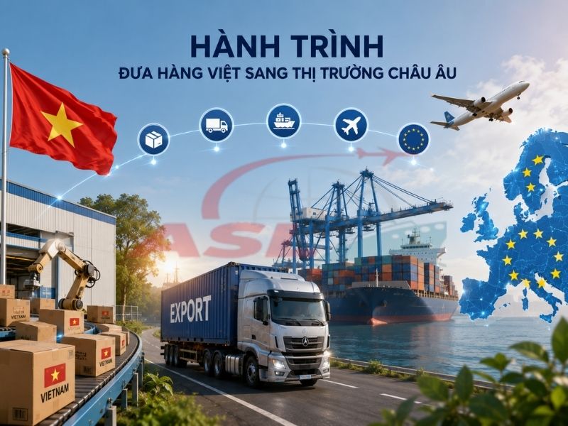 Câu chuyện doanh nghiệp Việt xuất khẩu hàng hóa sang EU và những yêu cầu khắt khe từ thị trường quốc tế.
