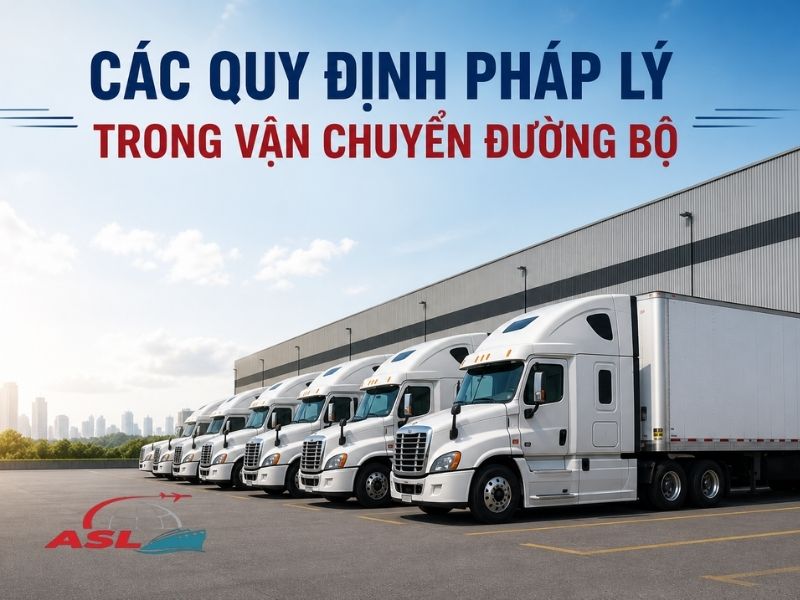 Tìm hiểu quy định pháp lý trong vận chuyển đường bộ để đảm bảo tuân thủ luật.