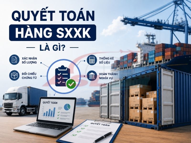 Tìm hiểu quy trình quyết toán hàng sản xuất xuất khẩu và các rủi ro doanh nghiệp thường gặp.