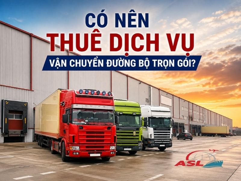 Phân tích lợi ích khi thuê dịch vụ vận chuyển đường bộ trọn gói. Được lợi và mất gì?