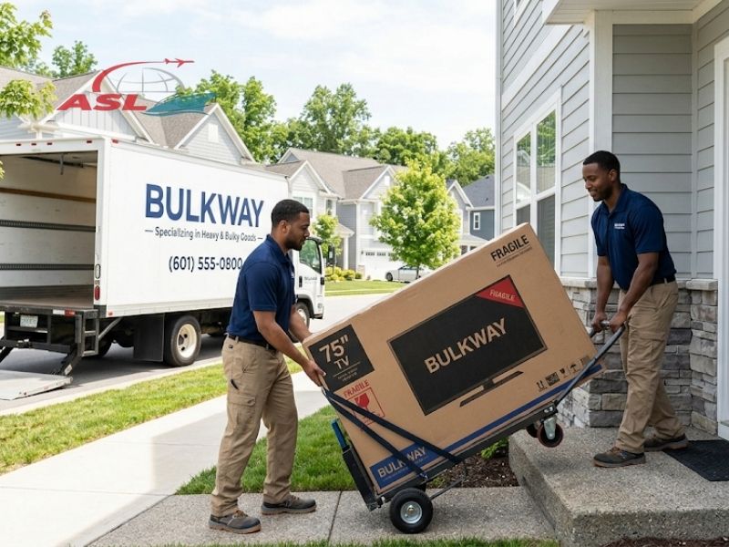 Giải pháp Door To Door cho hàng cồng kềnh và hàng trọng tải lớn.