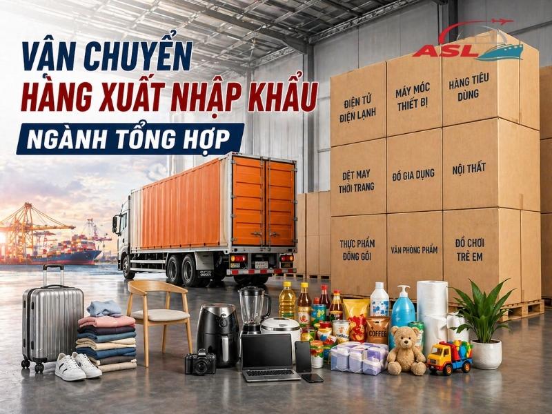 Giải pháp vận chuyển tổng hợp nhiều ngành hàng, linh hoạt và phù hợp mọi doanh nghiệp.