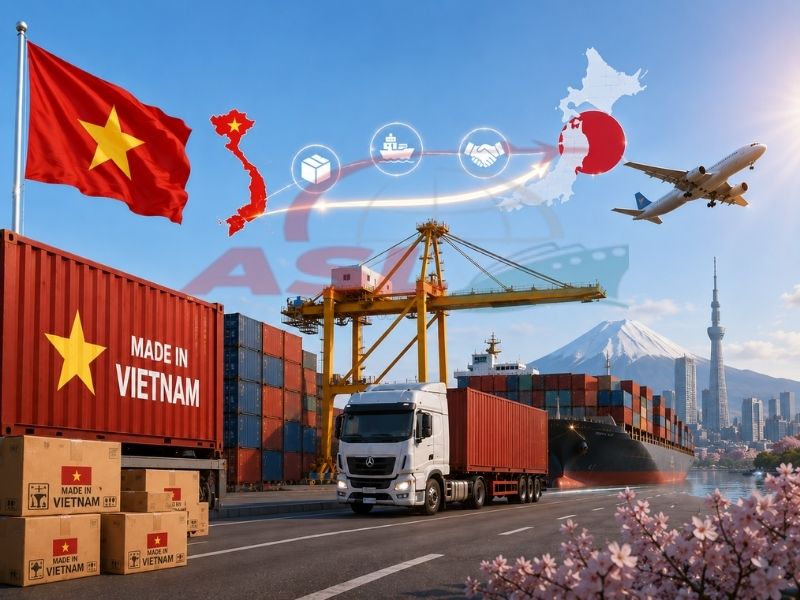 Hành trình thực tế của doanh nghiệp Việt khi xuất khẩu hàng hóa sang thị trường Nhật Bản.