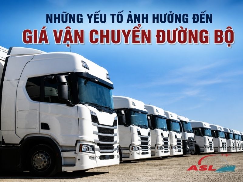 Phân tích các yếu tố ảnh hưởng đến giá vận chuyển đường bộ và cách kiểm soát.